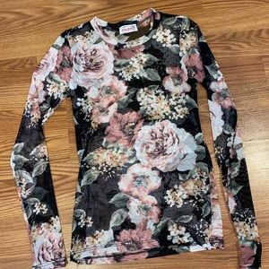 Madrag Mesh Long Sleeve Top